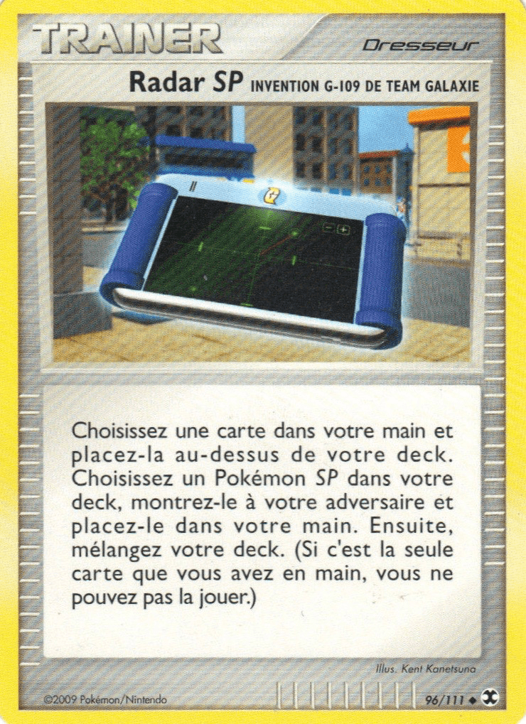 Radar SP - PL Rivaux Émergeants - 096 - Peu commune