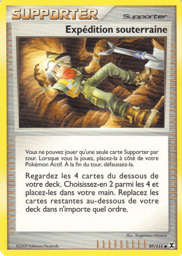 Expédition souterraine - PL Rivaux Émergeants - 097 - Peu commune
