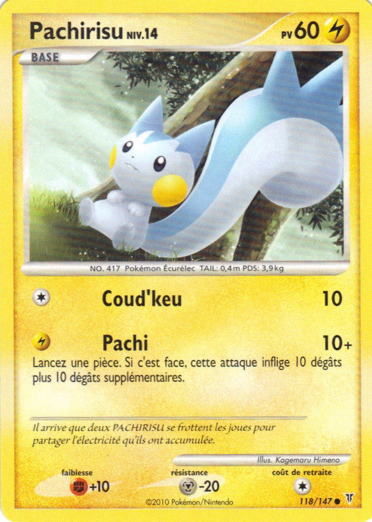 Pachirisu - PL Vainqueurs Suprêmes - 118 - Commune