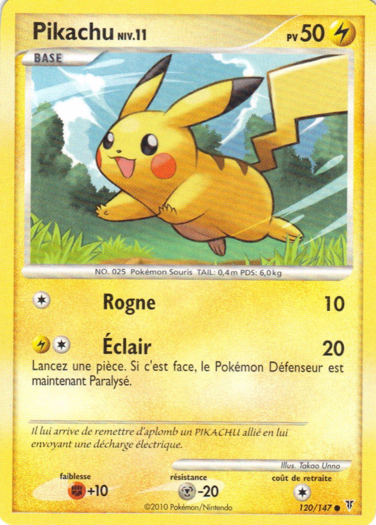 Pikachu - PL Vainqueurs Suprêmes - 120 - Commune