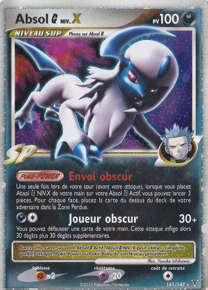 Absol - PL Vainqueurs Suprêmes - 141 - Holographique rare NIV.X