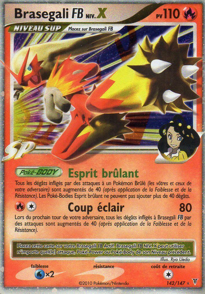 Brasegali - PL Vainqueurs Suprêmes - 142 - Holographique rare NIV.X