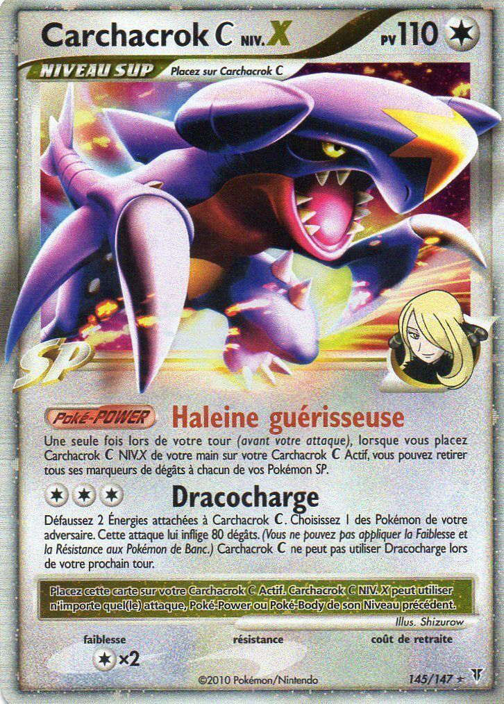 Carchacrok - PL Vainqueurs Suprêmes - 145 - Holographique rare NIV.X