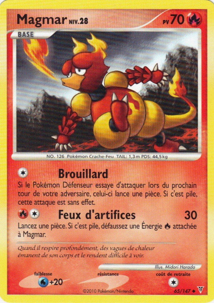Magmar - PL Vainqueurs Suprêmes - 065 - Peu commune