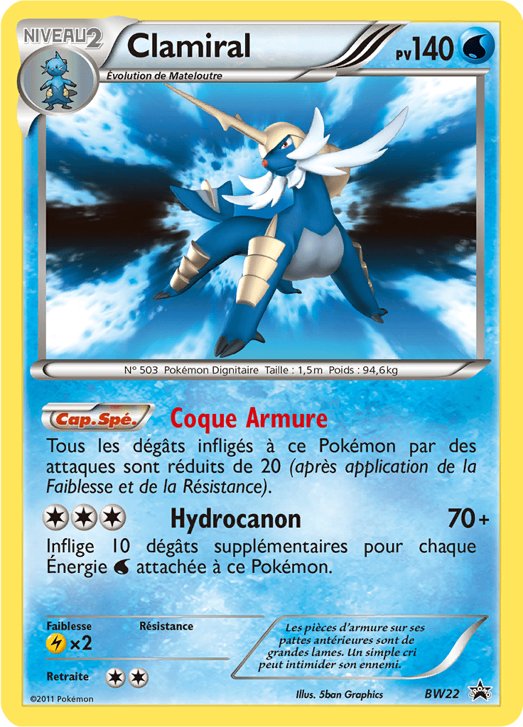 Clamiral - Promo BW - BW22 - Commune