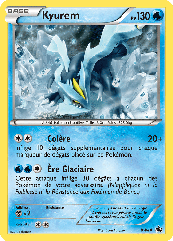 Kyurem - Promo BW - BW44 - Commune