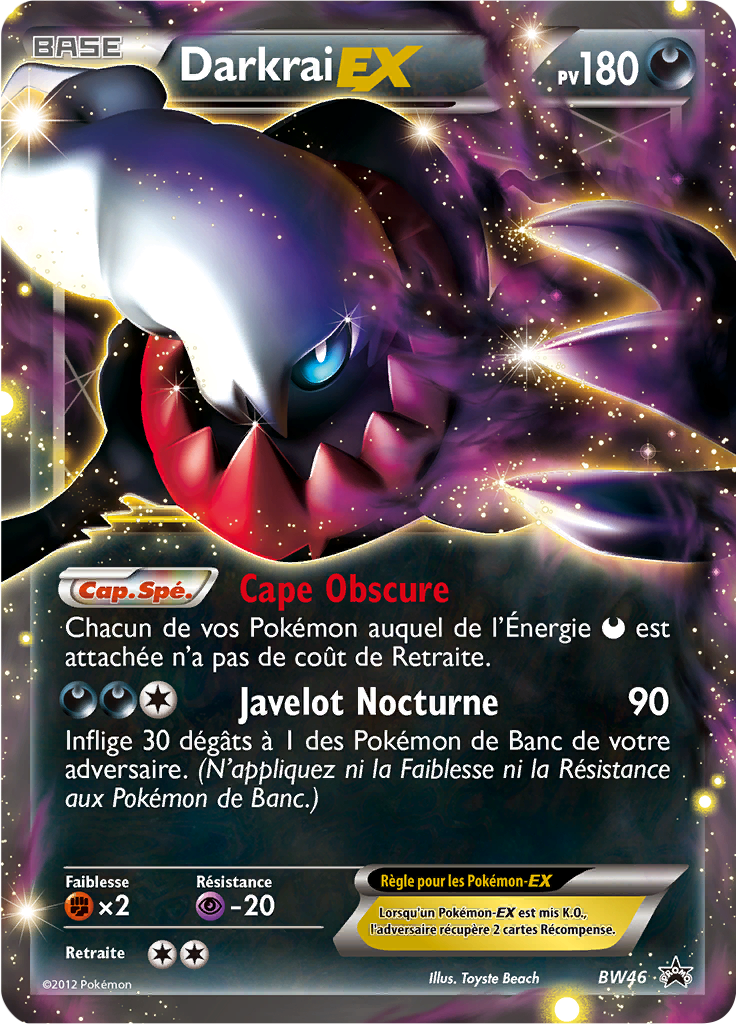 Darkrai EX - Promo BW - BW46 - Commune
