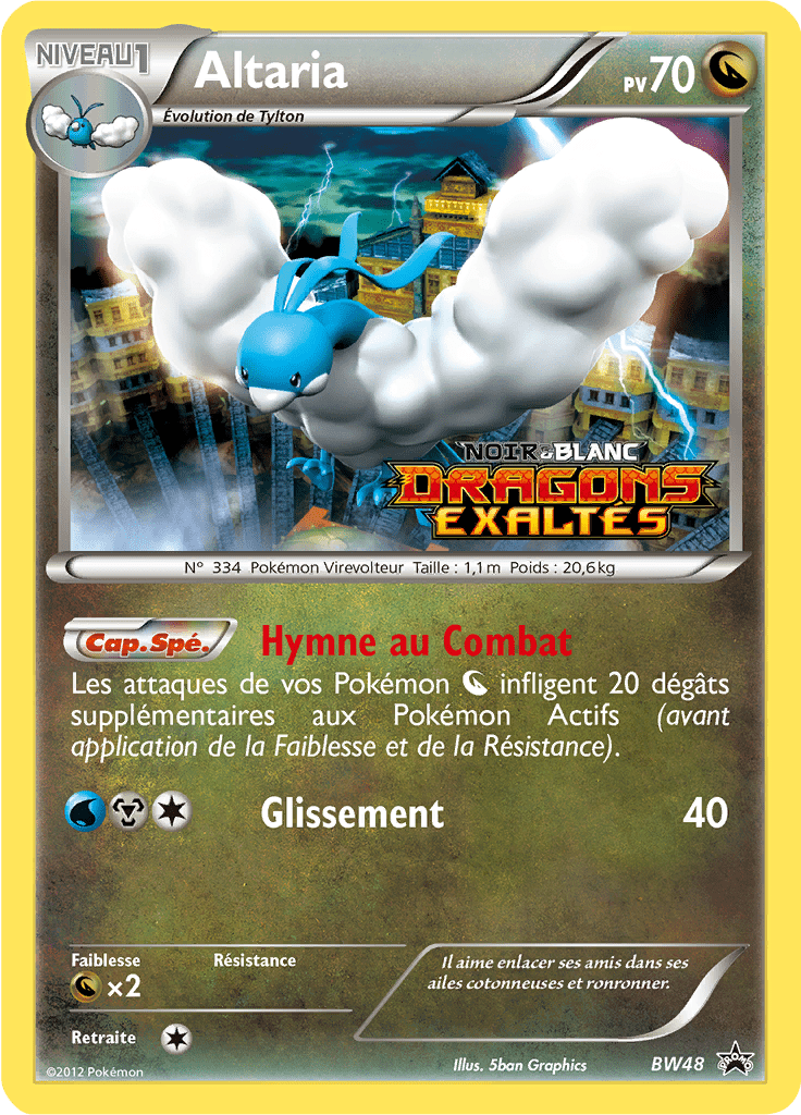 Altaria - Promo BW - BW48 - Commune