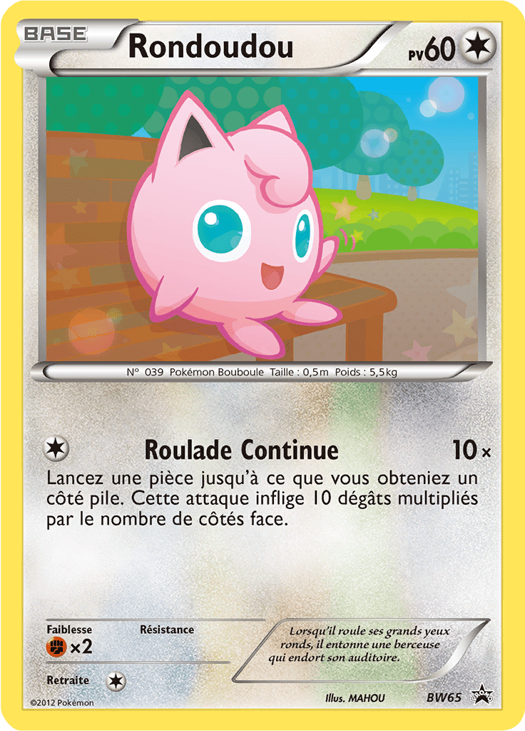 Rondoudou - Promo BW - BW65 - Commune