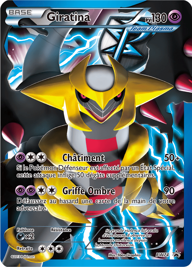 Giratina - Promo BW - BW74 - Commune