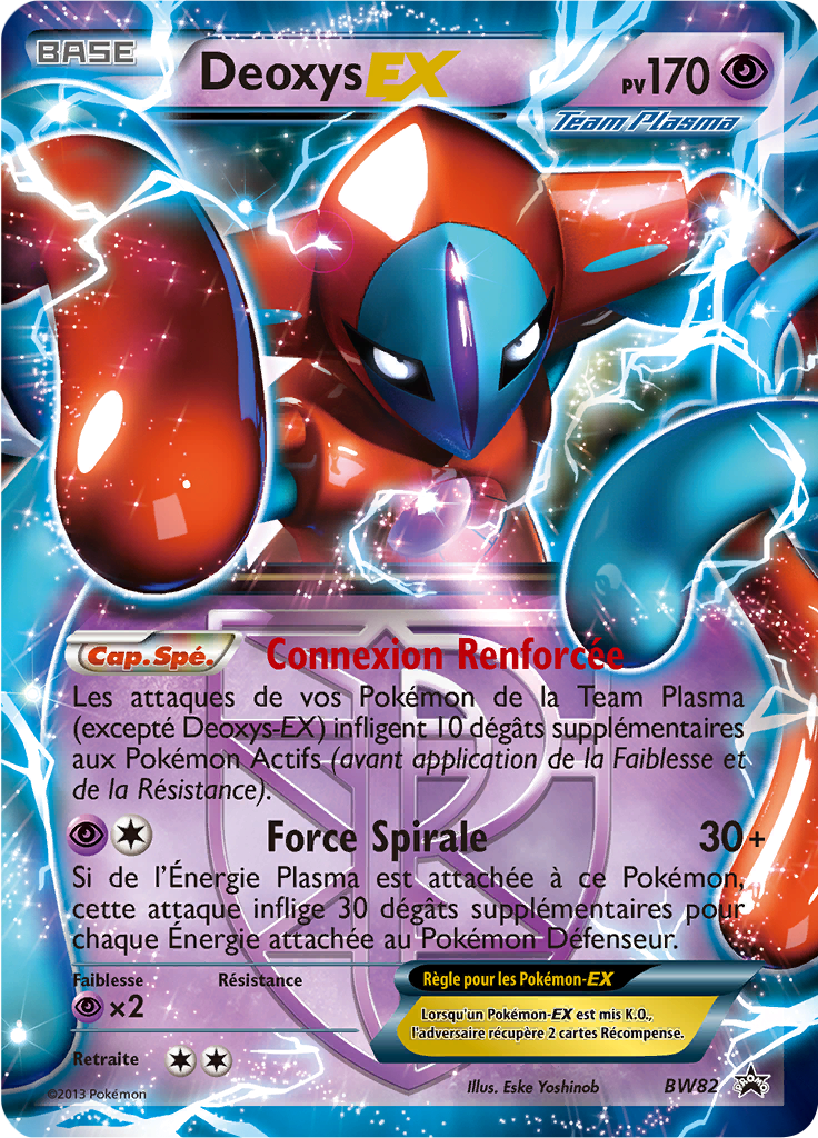 Deoxys EX - Promo BW - BW82 - Commune
