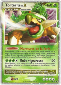 Torterra NIV.<span style="color:gold"><b>X</b></span> Niv.X - Promo DP - DP09 - Commune
