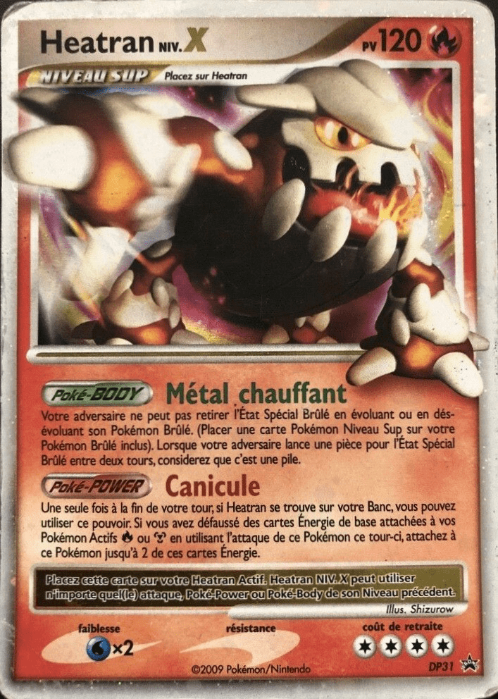 Heatran NIV.X Niv.X - Promo DP - DP31 - Commune