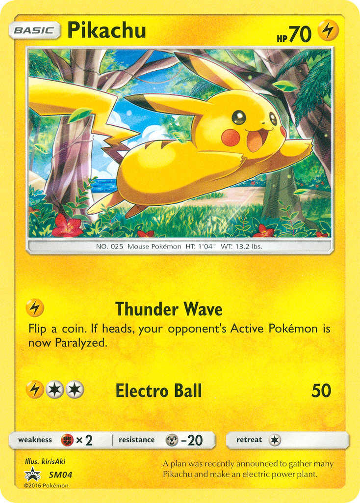 Pikachu - Promo SM - SM04 - Commune