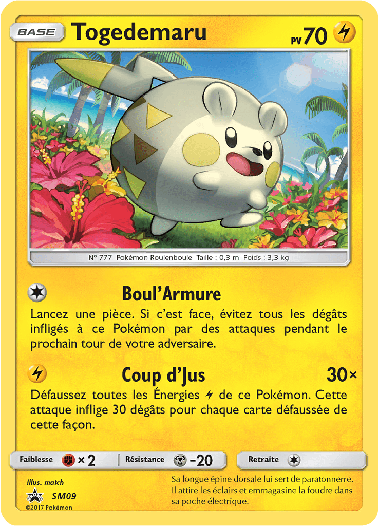 Togedemaru - Promo SM - SM09 - Commune
