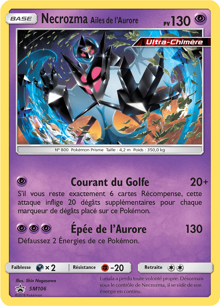 Necrozma Ailes de l'Aurore - Promo SM - SM106 - Commune