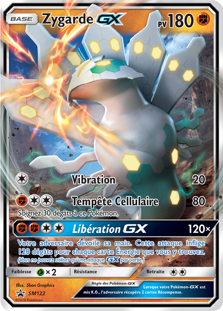 Zygarde GX - Promo SM - SM122 - Commune