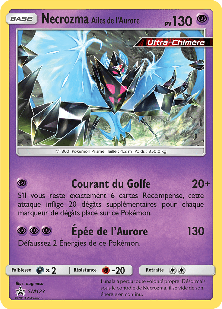 Necrozma Ailes de l'Aurore - Promo SM - SM123 - Commune