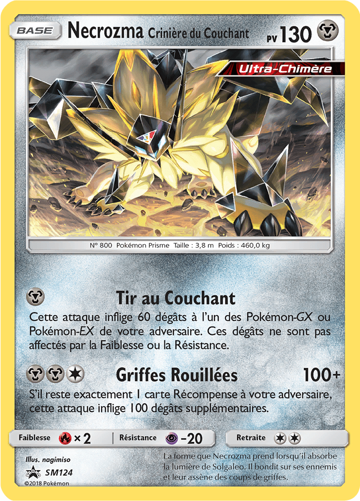 Necrozma Crinière du Couchant - Promo SM - SM124 - Commune