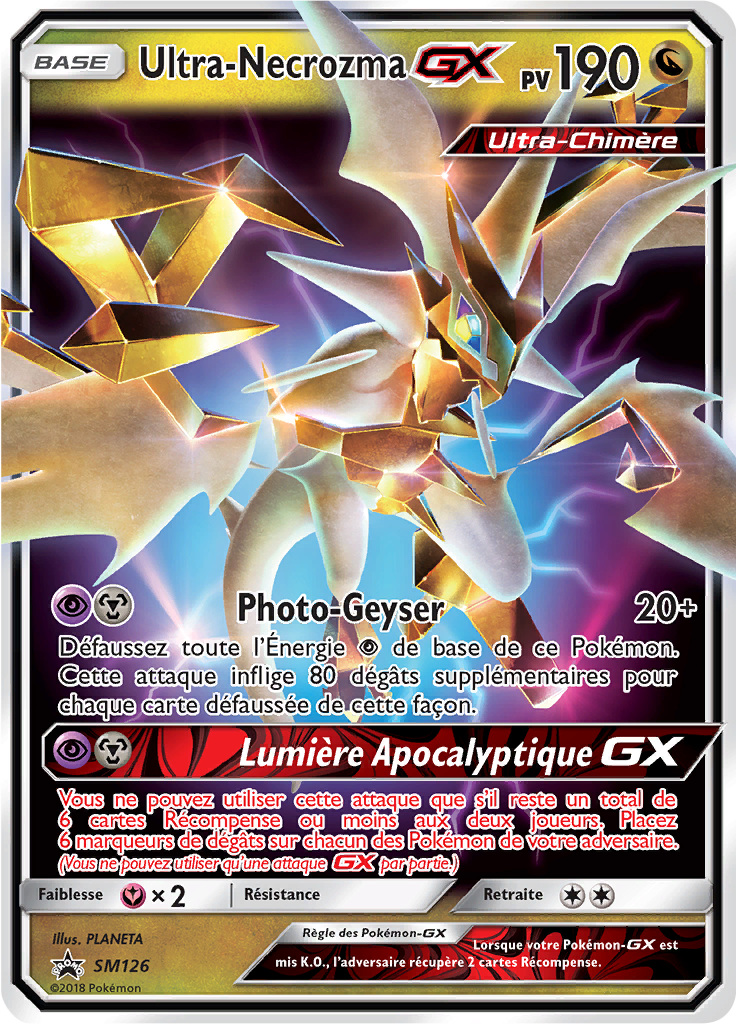 Ultra-Necrozma GX - Promo SM - SM126 - Commune