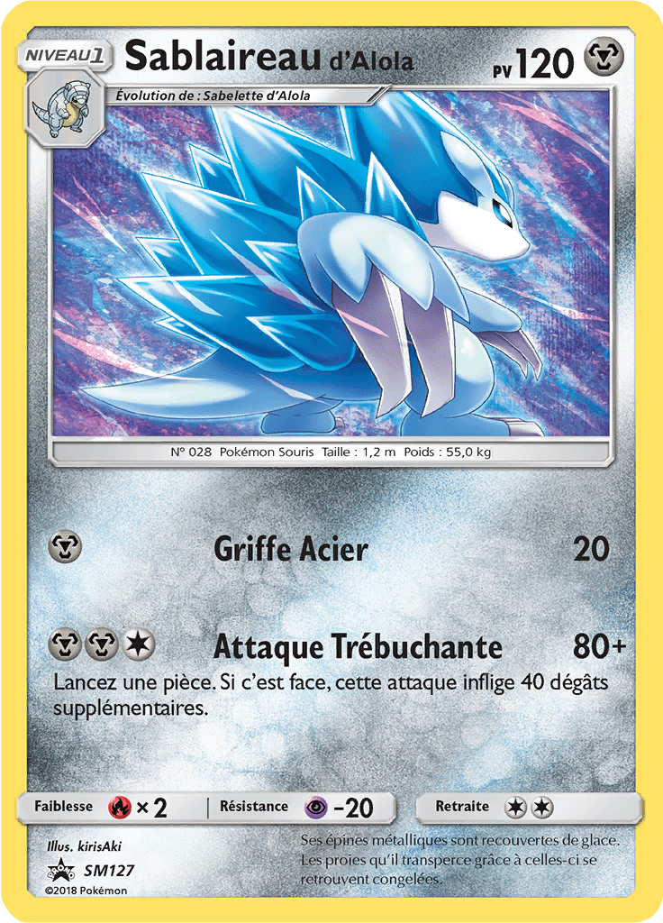 Sablaireau d'Alola - Promo SM - SM127 - Commune