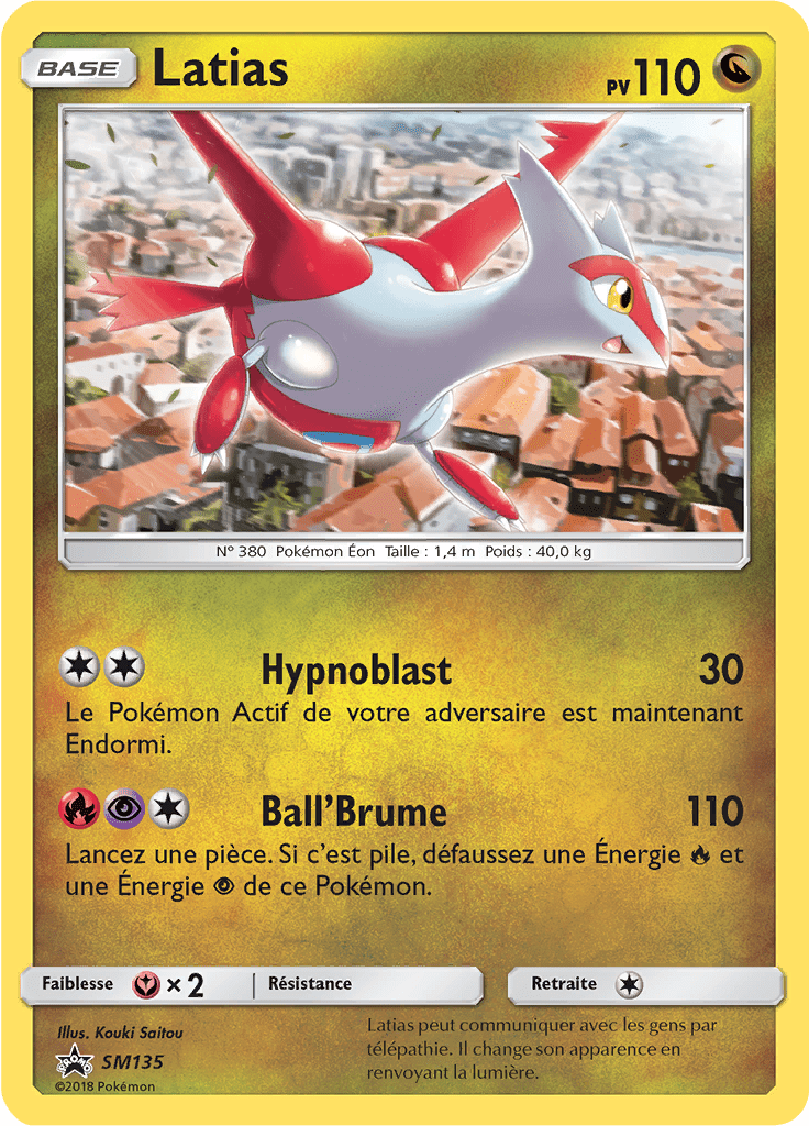 Latias - Promo SM - SM135 - Commune