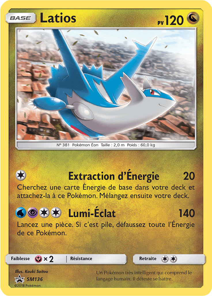Latios - Promo SM - SM136 - Commune