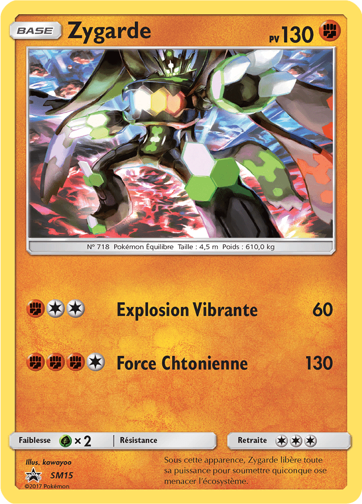 Zygarde - Promo SM - SM15 - Commune
