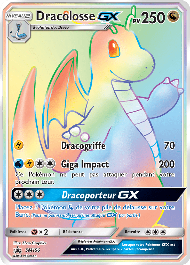 Dracolosse GX - Promo SM - SM156 - Commune