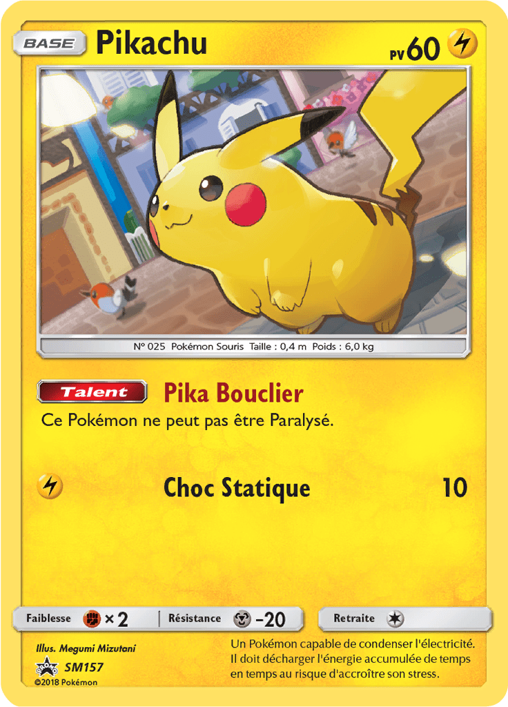 Pikachu - Promo SM - SM157 - Commune