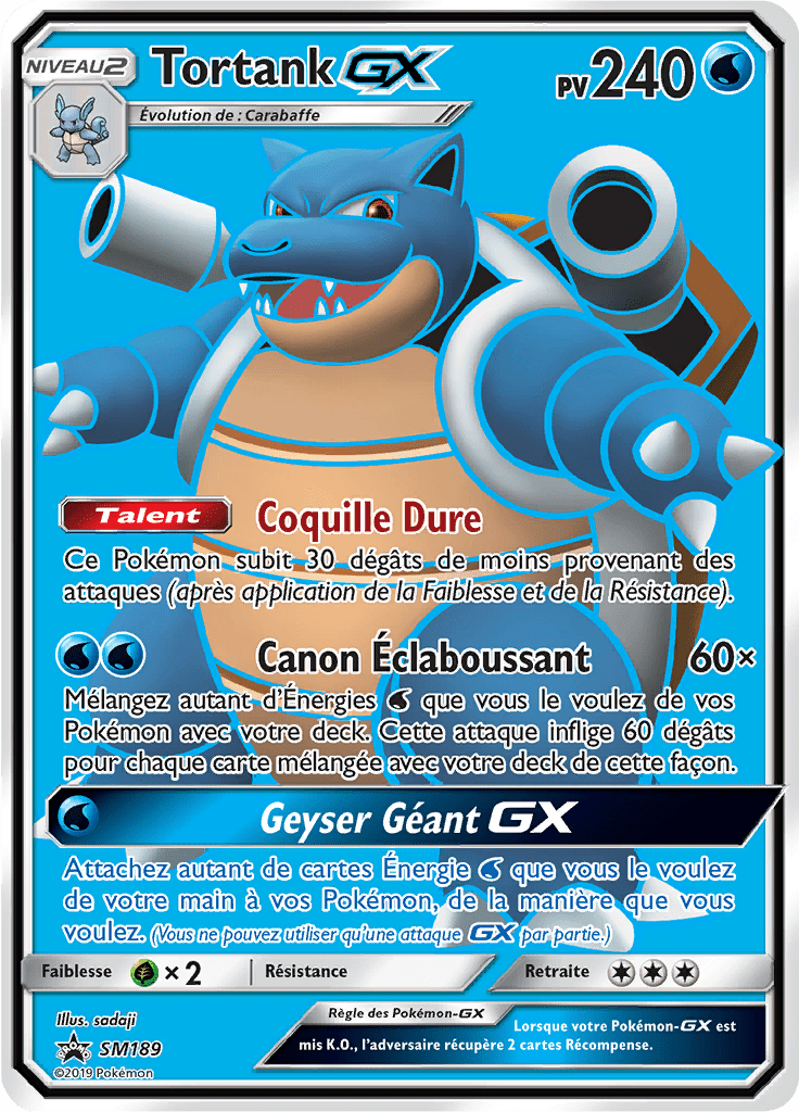 Tortank GX - Promo SM - SM189 - Commune