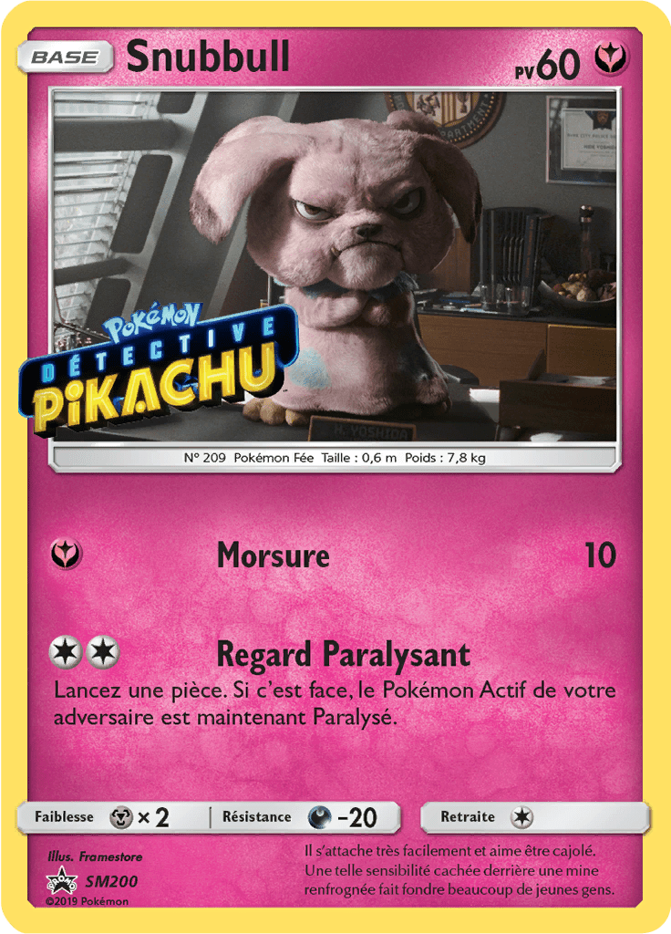 Snubbull - Promo SM - SM200 - Commune
