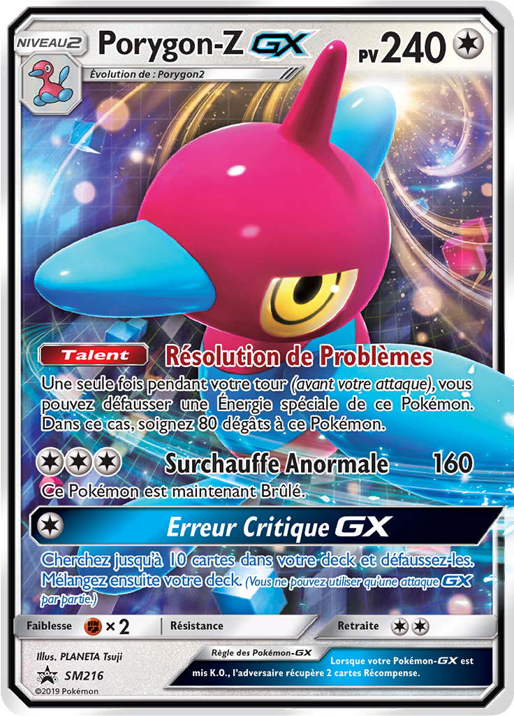 Porygon-Z GX - Promo SM - SM216 - Commune