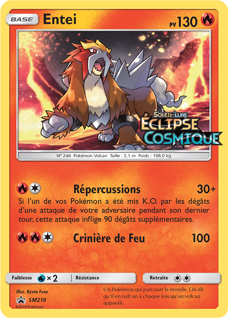 Entei - Promo SM - SM219 - Commune