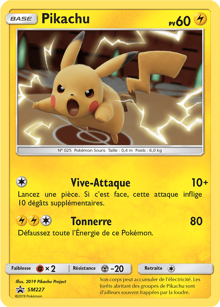 Pikachu - Promo SM - SM227 - Commune