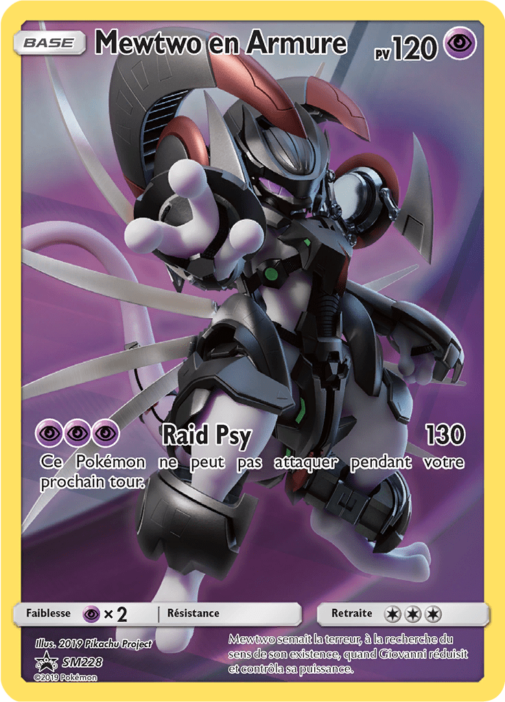 Mewtwo en Armure - Promo SM - SM228 - Commune