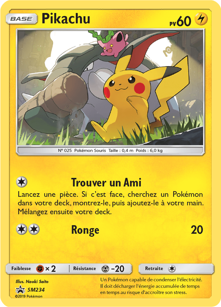 Pikachu - Promo SM - SM234 - Commune
