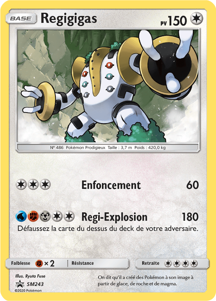 Regigigas - Promo SM - SM243 - Commune