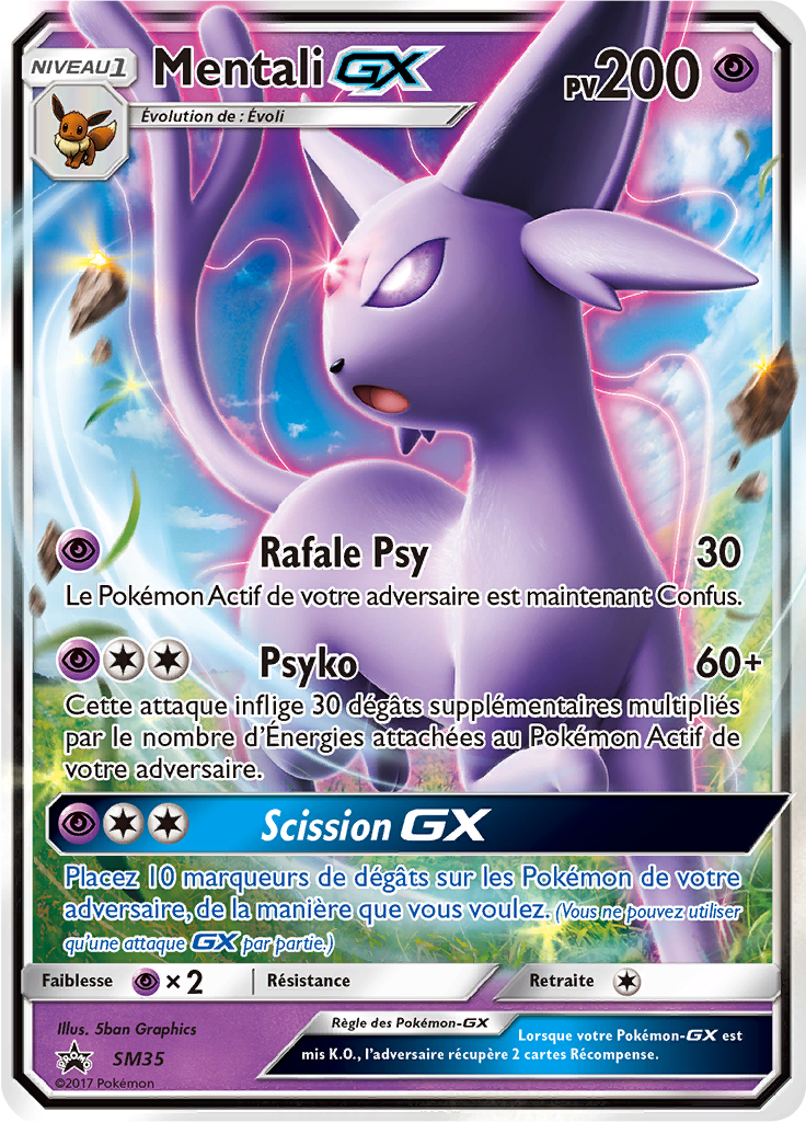 Mentali GX - Promo SM - SM35 - Commune