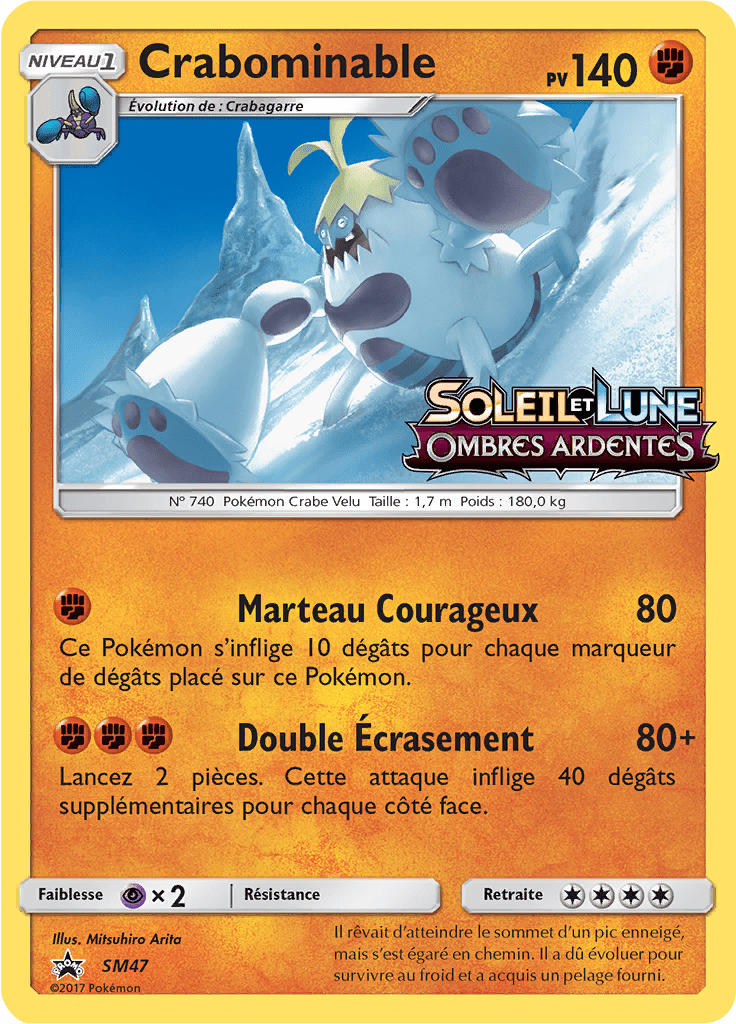 Crabominable - Promo SM - SM47 - Commune