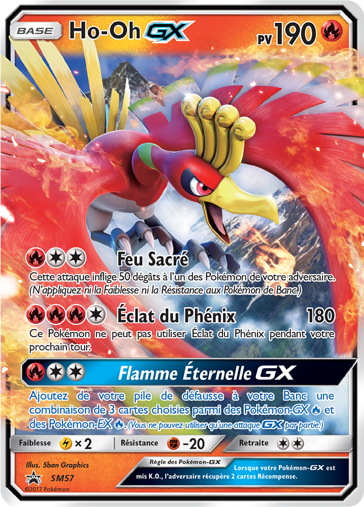 Ho-Oh GX - Promo SM - SM57 - Commune