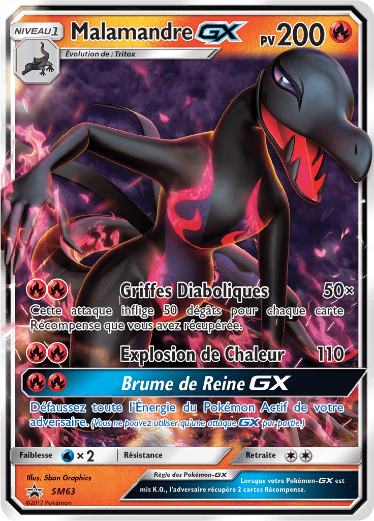 Malamandre GX - Promo SM - SM63 - Commune