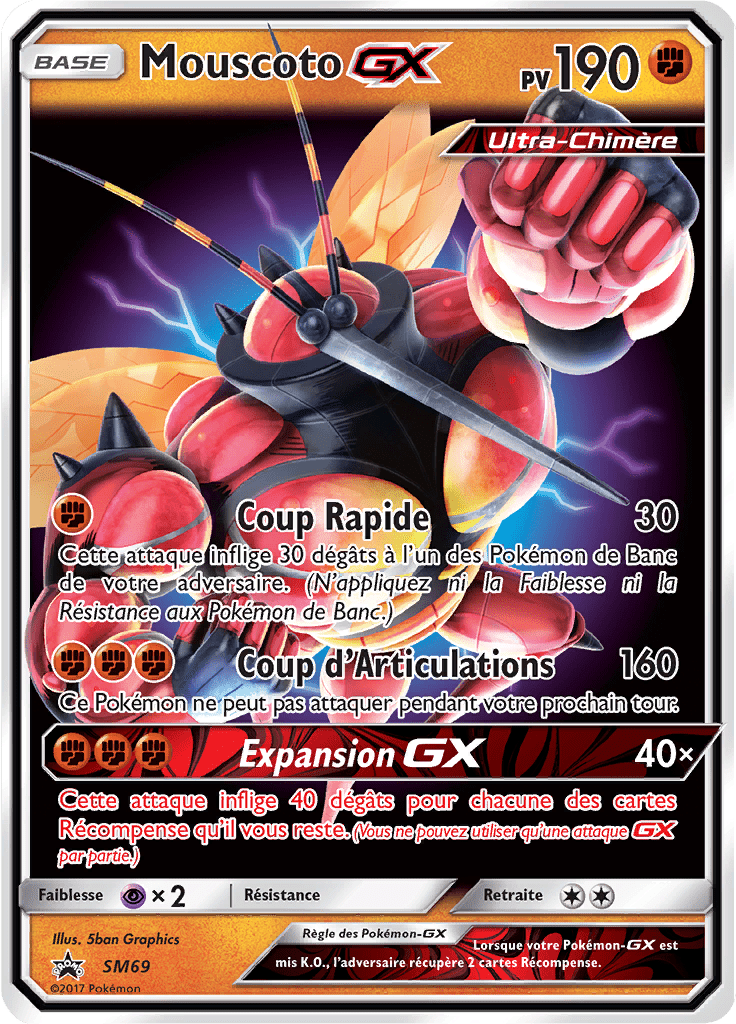 Mouscoto GX - Promo SM - SM69 - Commune