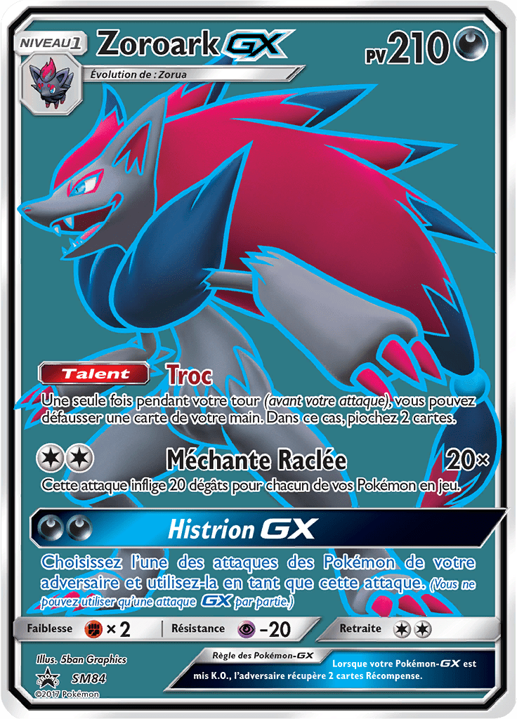 Zoroark GX - Promo SM - SM84 - Commune