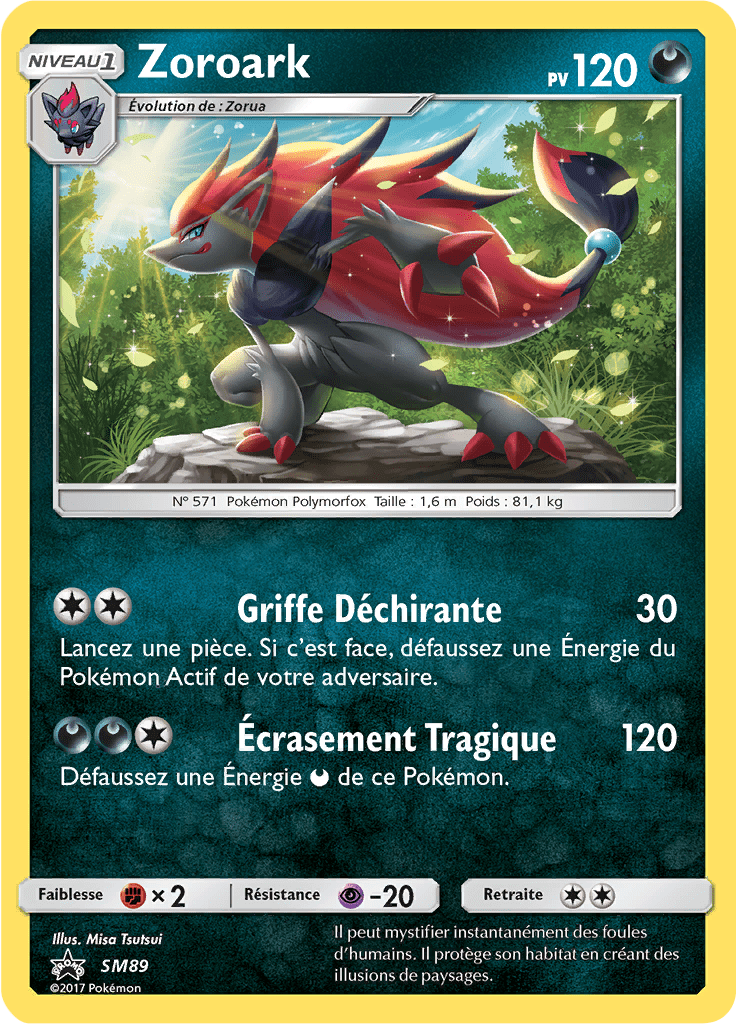 Zoroark - Promo SM - SM89 - Commune