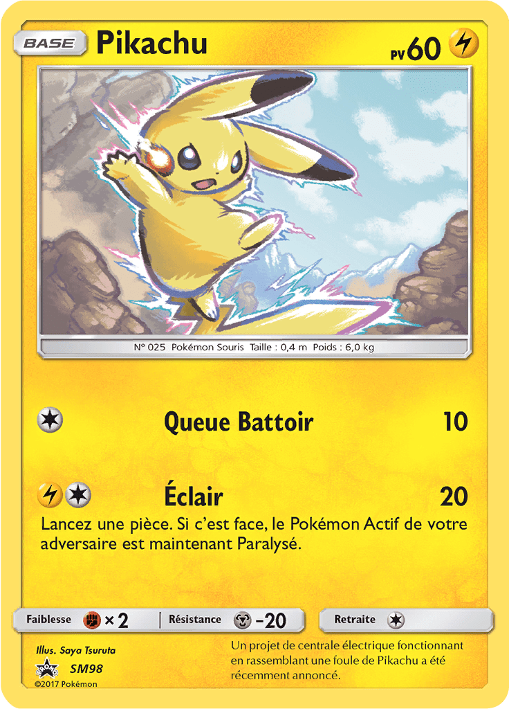 Pikachu - Promo SM - SM98 - Commune