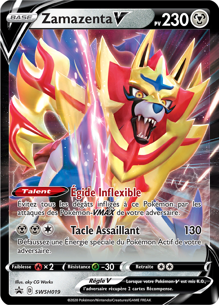 Zamazenta V - Promo SWSH - SWSH019 - Régulation D