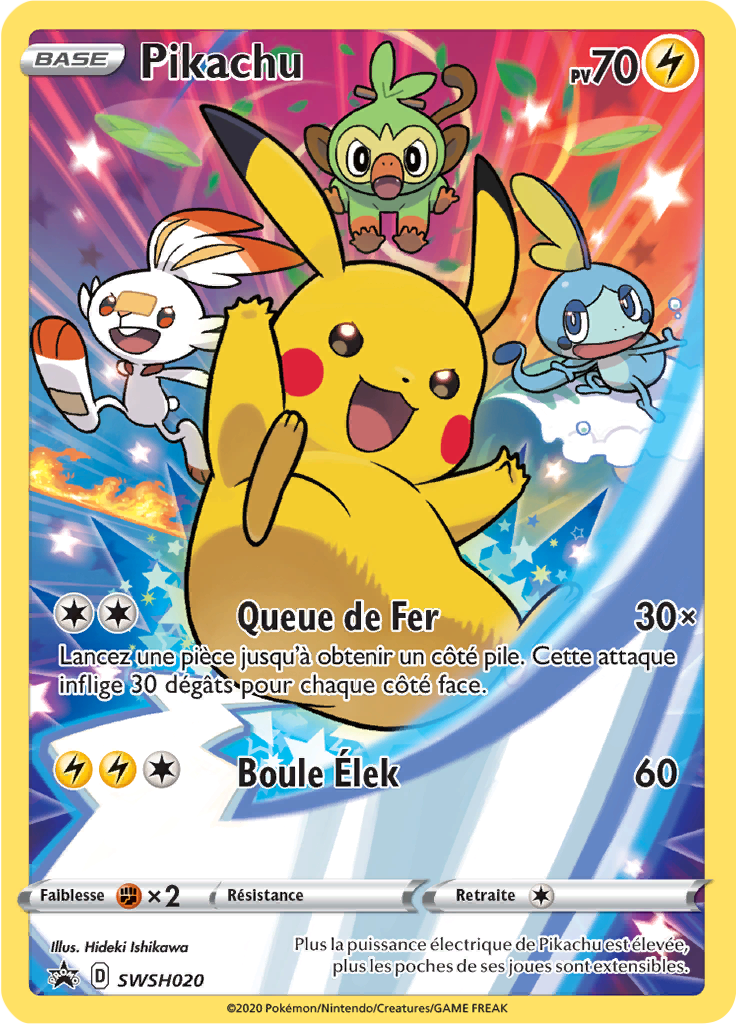 Pikachu - Promo SWSH - SWSH020 - Régulation D