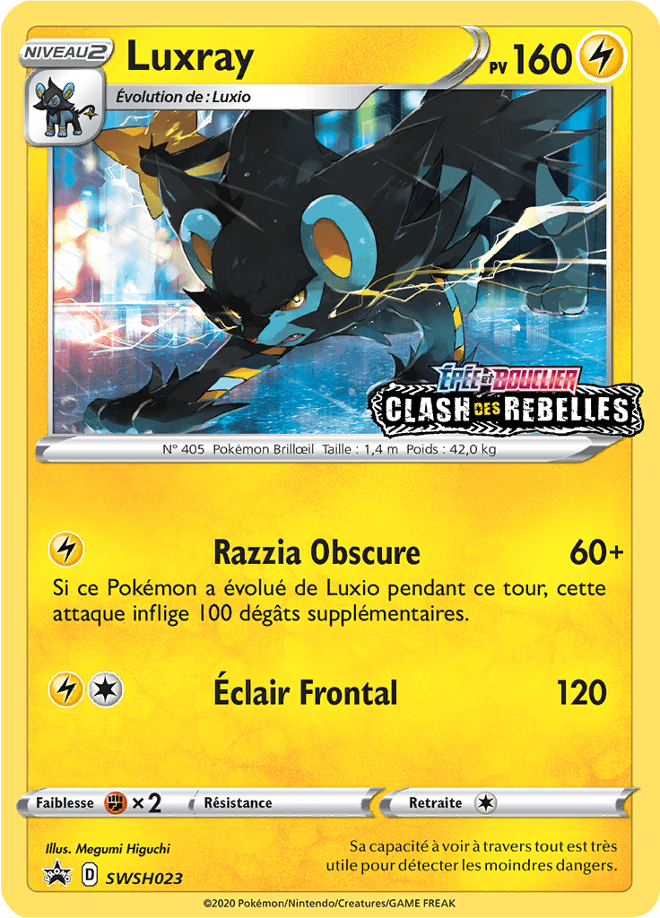 Luxray - Promo SWSH - SWSH023 - Régulation D