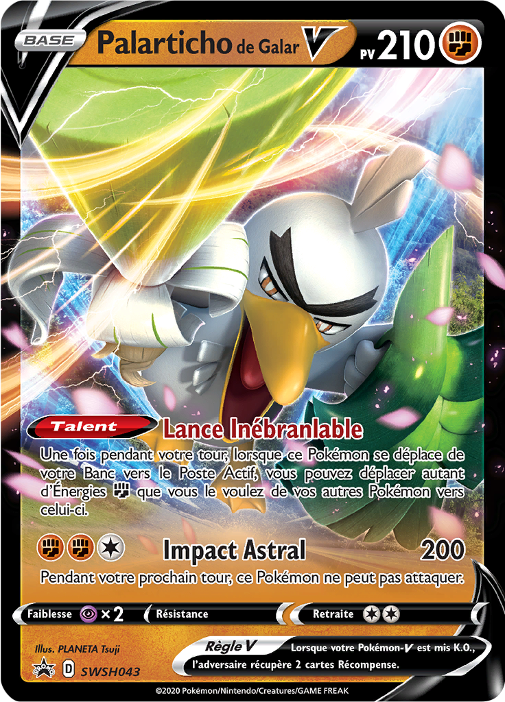 Palarticho de Galar V - Promo SWSH - SWSH043 - Régulation D